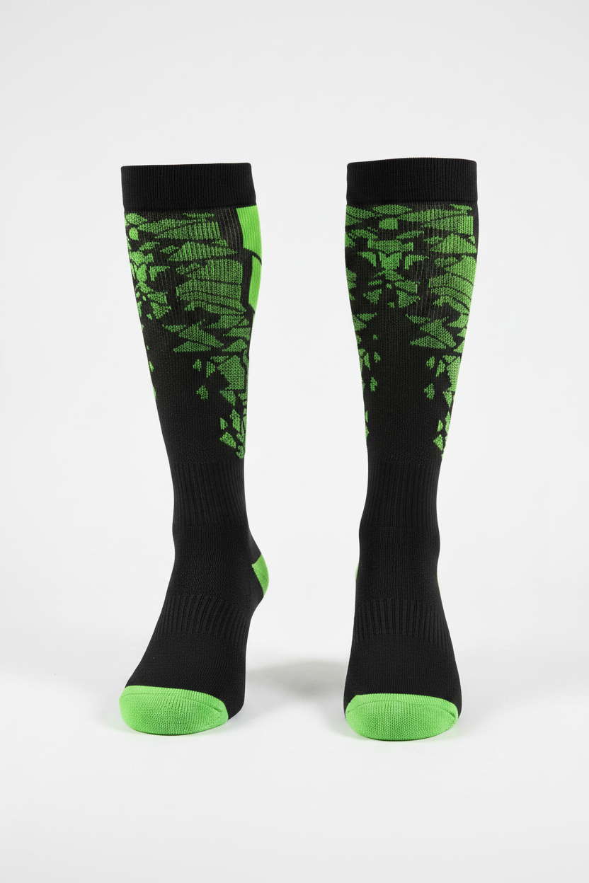Chaussettes vert