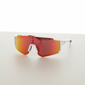 Lunettes orange blanc