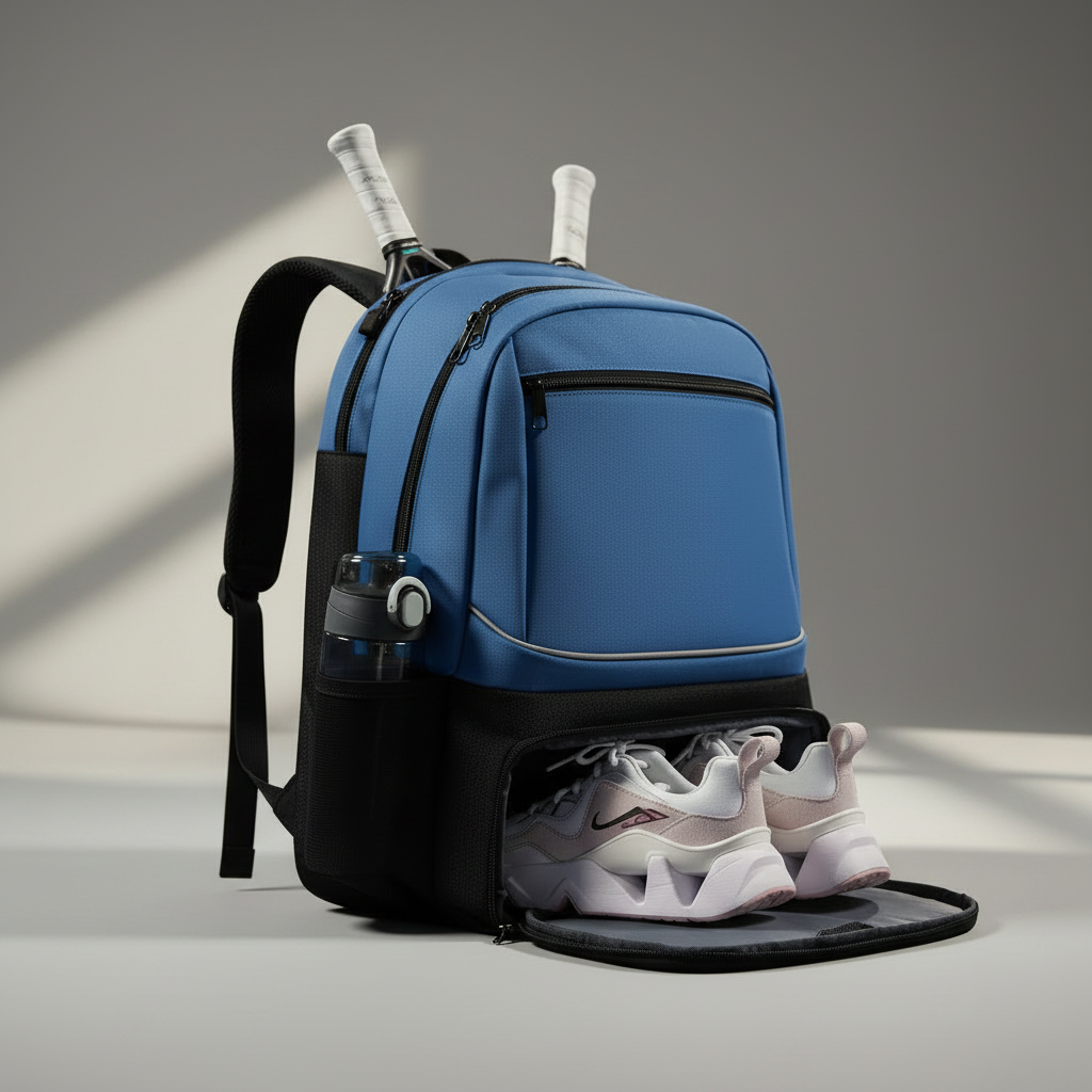 Sac padel bleu